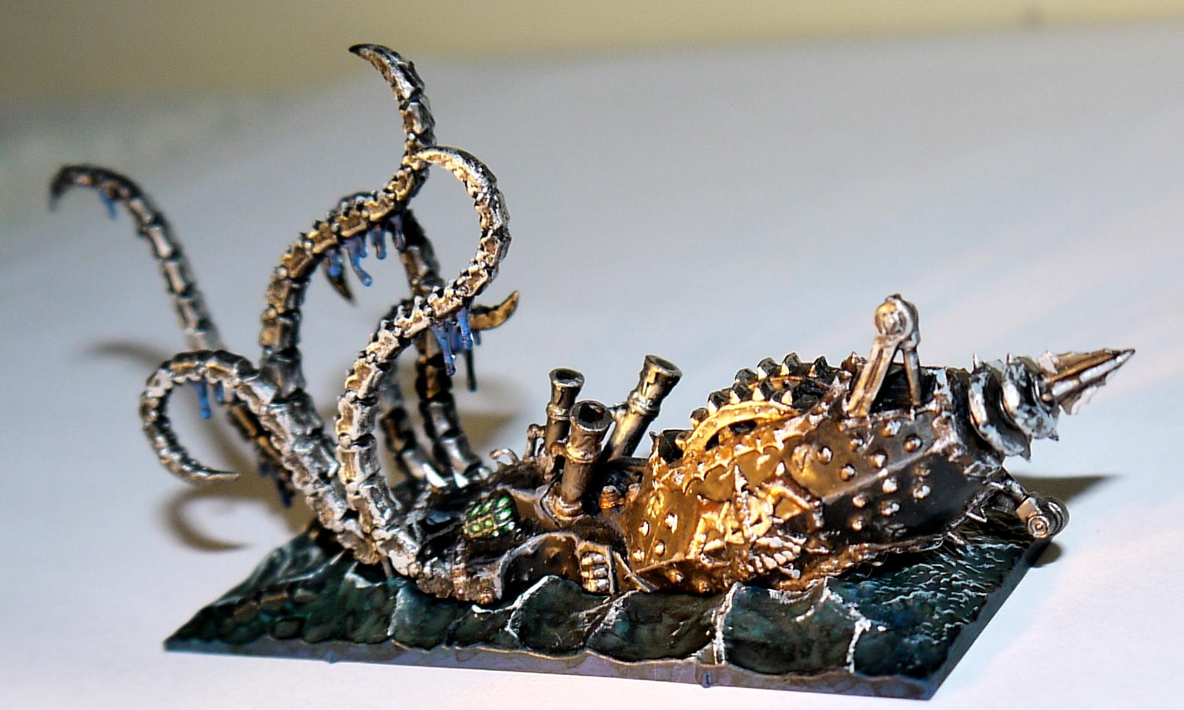 Kraken Dreadfleet Games Workshop - Miniature + Carte En Français, Occasion